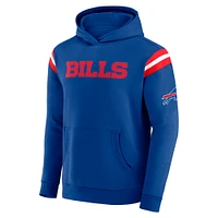 Men's Darius Rucker Collection by Fanatics Royal Buffalo Bills Football Washed Pullover Hoodie