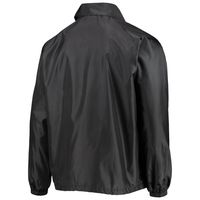 Men's Dunbrooke Black Buffalo Bills Coaches Classic Raglan Full-Snap Windbreaker Jacket