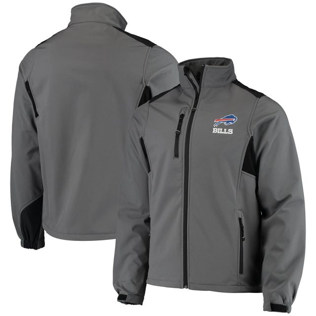 Veste Dunbrooke Charcoal Buffalo Bills Circle Softshell Fleece Full-Zip pour homme