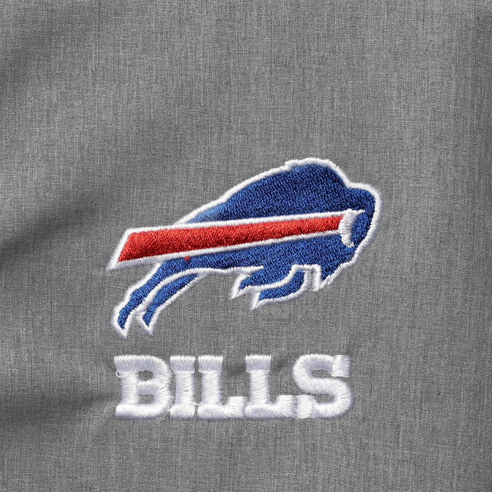 Men's Dunbrooke Graphite Buffalo Bills Circle Zephyr Softshell Full-Zip Jacket
