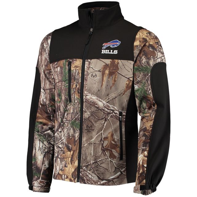 Veste Dunbrooke Realtree Camo/Black Buffalo Bills Circle Hunter Softshell Full-Zip pour homme