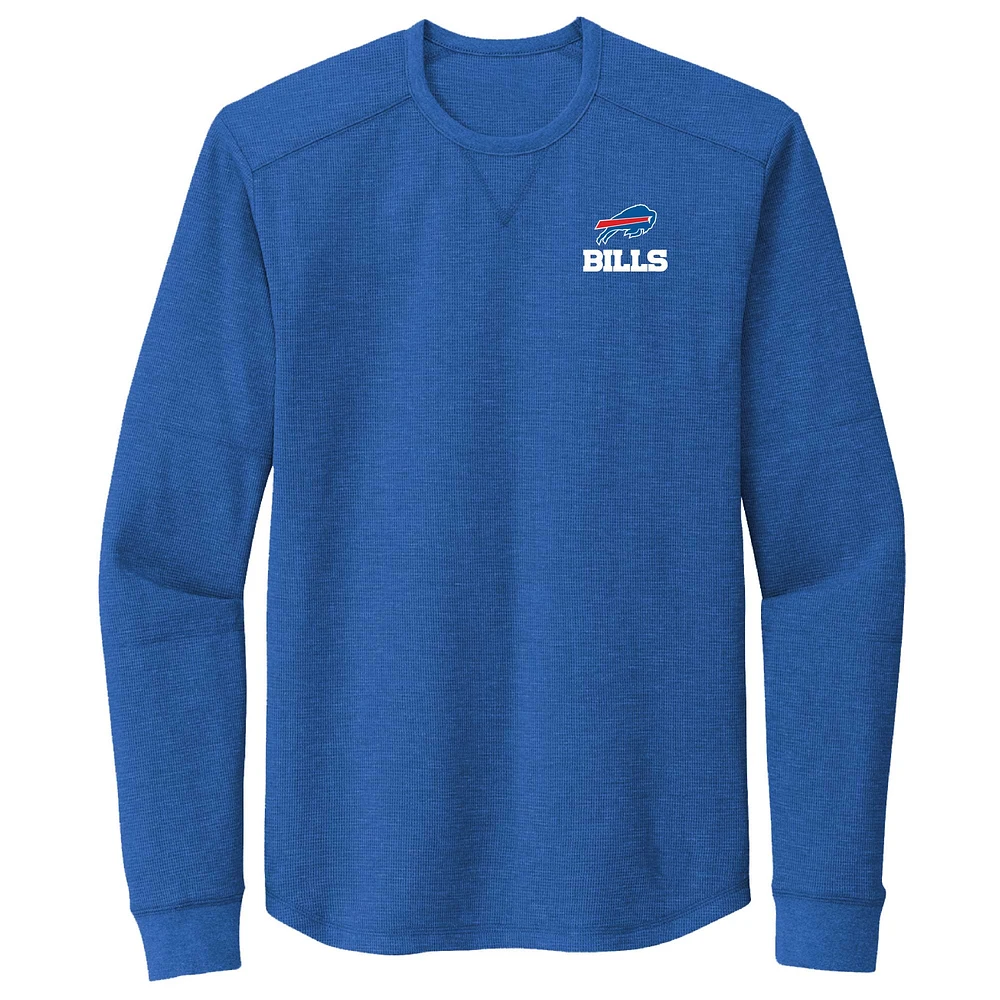 Men's Dunbrooke Royal Buffalo Bills Cavalier Thermal Long Sleeve T-Shirt