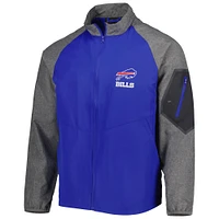 Men's Dunbrooke Royal Buffalo Bills Hurricane Raglan Full-Zip Windbreaker Jacket