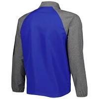 Men's Dunbrooke Royal Buffalo Bills Hurricane Raglan Full-Zip Windbreaker Jacket