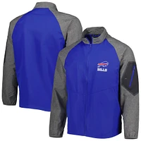 Men's Dunbrooke Royal Buffalo Bills Hurricane Raglan Full-Zip Windbreaker Jacket