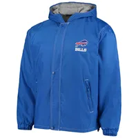 Youth Buffalo Bills Royal Stadium Full-Zip Hoodie