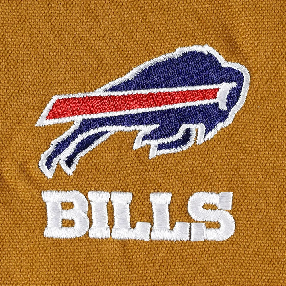 Men's Tan Buffalo Bills Dakota Hoodie Full-Zip Jacket