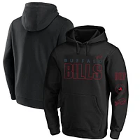Men's Fanatics  Black Buffalo Bills Big & Tall Fleece Pullover Hoodie