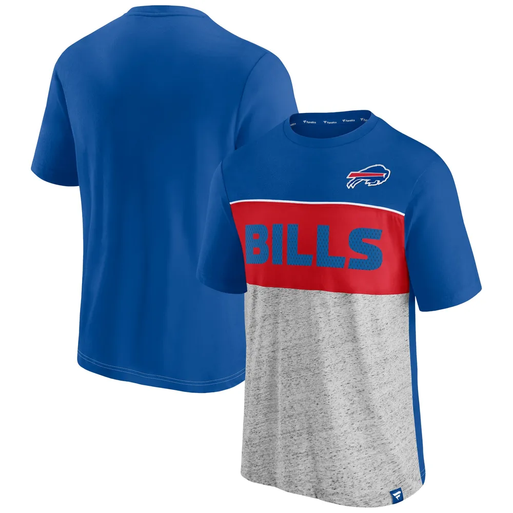 Women's Fanatics Branded Heathered Gray Buffalo Bills Plus Size