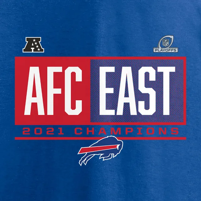 Buffalo Bills playoff and AFC East Champions gear and apparel