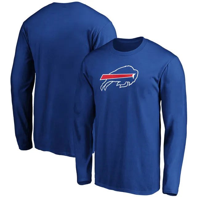 Men's Fanatics Branded Heathered Gray Buffalo Bills Big & Tall Practice  Long Sleeve T-Shirt 