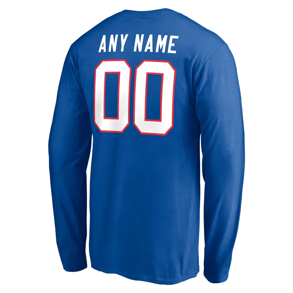 Buffalo Bills Fanatics Branded Team Authentic Personalized Name