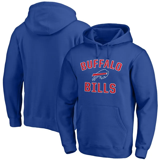 Buffalo Bills New Era Sideline Chrome Pullover Hoodie - Cream