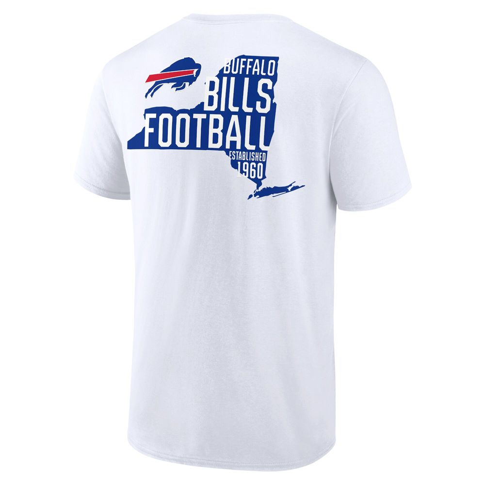 Fanatics Branded Men's Fanatics Branded White Buffalo Bills Big & Tall Hot  Shot T-Shirt