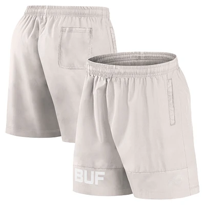 Men's Fanatics Cream Buffalo Bills Elements Shorts