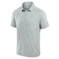 Polo technique Fanatics gris Buffalo Bills Front Office pour hommes