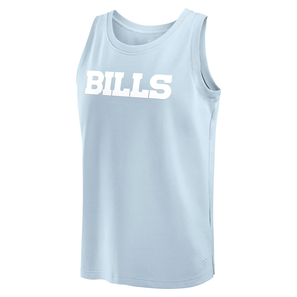 Men's Fanatics Light Blue Buffalo Bills Elements Tank Top