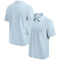 Men's Fanatics Light Blue Buffalo Bills Front Office Button-Up Shirt