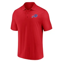 Polo à composants Fanatics Buffalo Bills rouge pour hommes