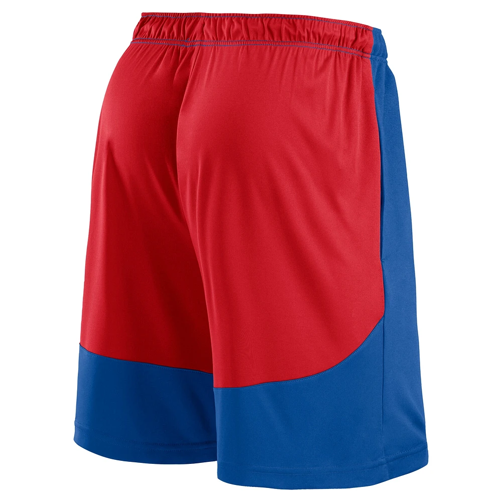 Men's Fanatics Royal/Red Buffalo Bills Big & Tall Launch Shorts