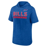 T-shirt à capuche Fanatics Royal Buffalo Bills Big & Tall pour hommes