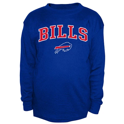 Men's Fanatics Royal Buffalo Bills Big & Tall Thermal Long Sleeve T-Shirt