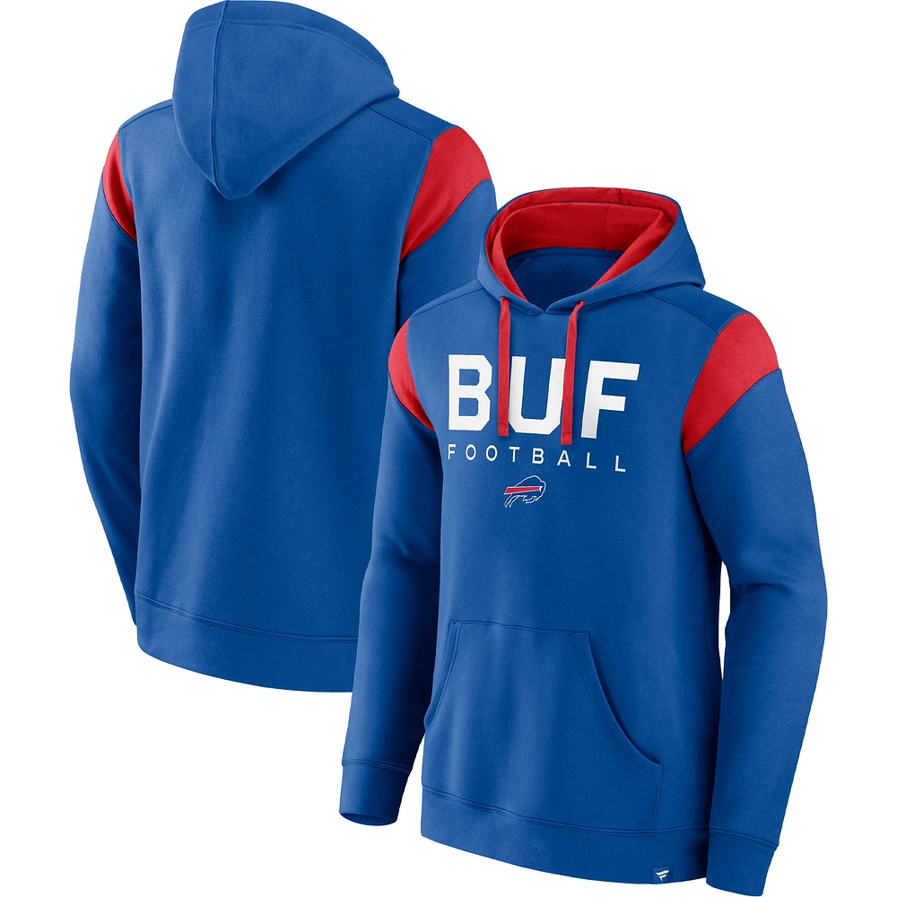 Sweat à capuche Fanatics Royal Buffalo Bills Call The Shot pour hommes