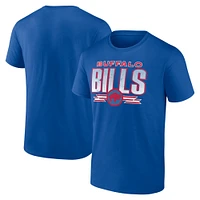 T-shirt fanatiques Royal Buffalo Bills Fading Out pour hommes