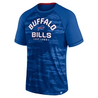 T-shirt Fanatics Royal Buffalo Bills Hail Mary Raglan pour hommes