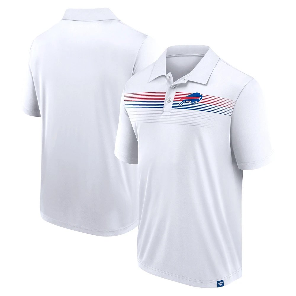 Polo blanc Buffalo Bills Victory For Us Interlock Fanatics pour hommes