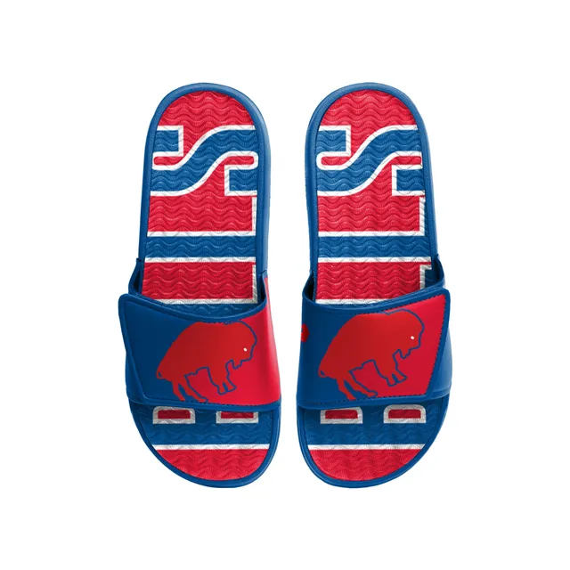 Lids Buffalo Bills FOCO Women's Script Wordmark Slide Sandals