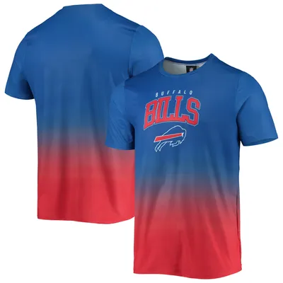 Buffalo Bills NFL Mens Rash Guard Long Sleeve Swim Shirt