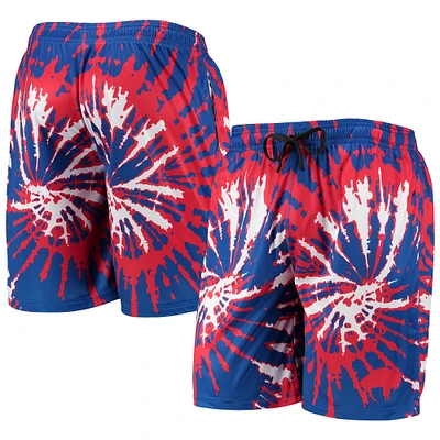 Men's Pro Standard Red Buffalo Bills Allover Marble Print Shorts