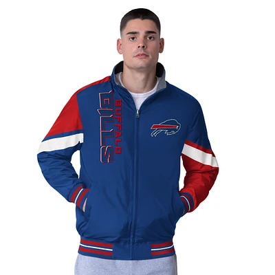 Veste réversible entièrement zippée G-III Extreme Royal Buffalo Bills Strong Arm pour homme