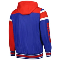 G-III Sports by Carl Banks pour homme Royal/Gris Buffalo Bills Extreme Full Back Sweat à capuche réversible Full-Zip Jacket