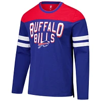 Men's G-III Sports by Carl Banks Royal/Red Buffalo Bills Adaptive Hail Mary Long Sleeve T-Shirt