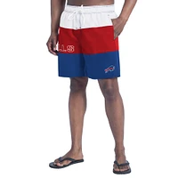 Men's G-III Sports by Carl Banks  Royal/Red Buffalo Bills Sunrise Volley Swim Shorts