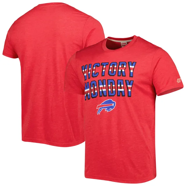 Men's Buffalo Bills Nike Red Fashion Tri-Blend Long Sleeve T-Shirt