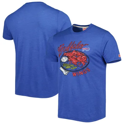 Buffalo Bills Homage Hyper Local Tri-Blend T-Shirt - Royal