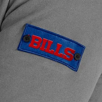Sweat-shirt zippé pour homme J. Palmer Graphite Buffalo Bills QB1