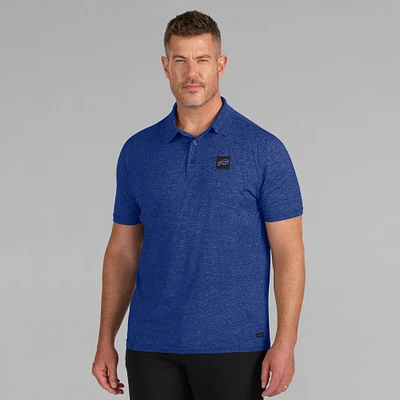 Polo J. Palmer Royal Buffalo Bills pour homme avec quatre manches