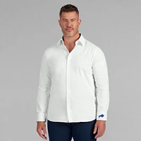 Chemise boutonnée à manches longues pour homme J. Palmer Buffalo Bills Man-In-Motion blanche