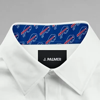 Chemise boutonnée à manches longues pour homme J. Palmer Buffalo Bills Man-In-Motion blanche