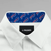 Chemise boutonnée à manches longues pour homme J. Palmer Buffalo Bills Man-In-Motion blanche