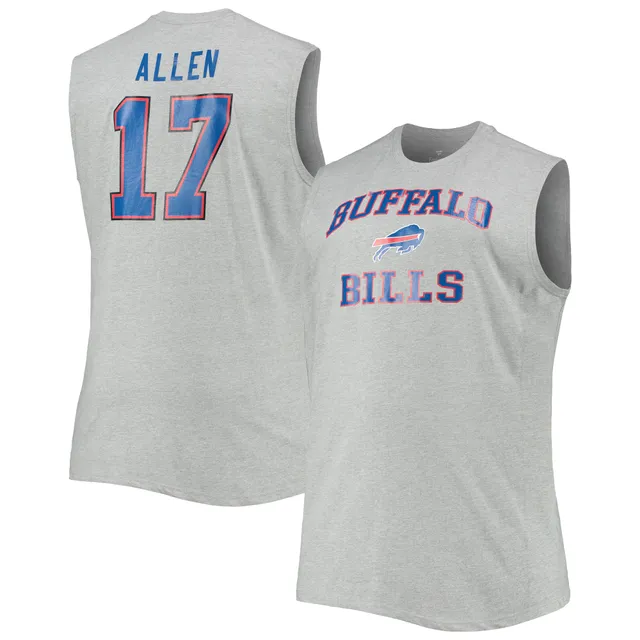 Lids Josh Allen Buffalo Bills Big & Tall Player Name Number Muscle
