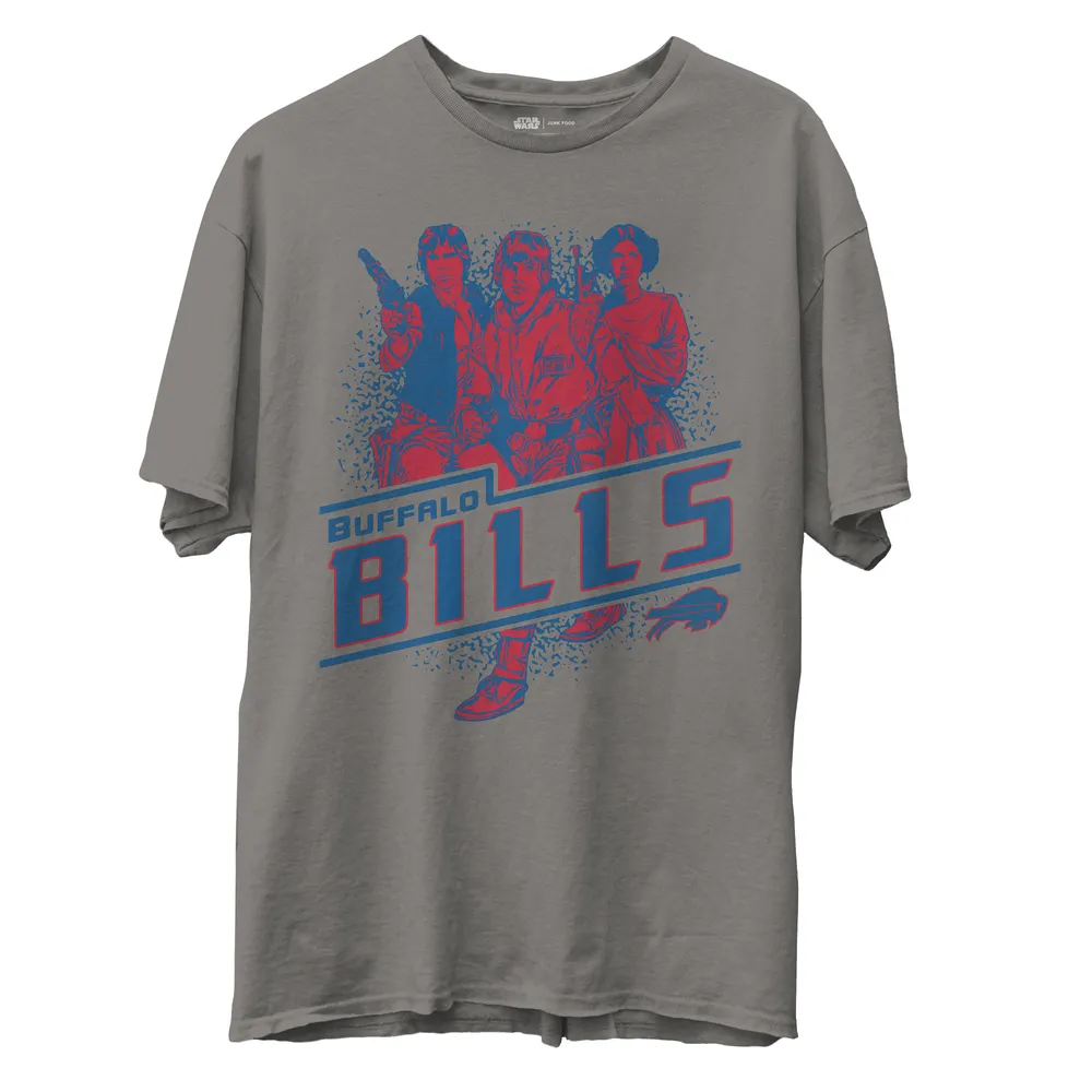 Buffalo Bills NFL Bold Font T-Shirt Junk Food Brand Powder Blue