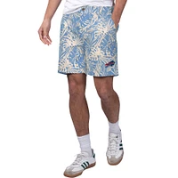 Men's Margaritaville Royal Buffalo Bills Sandwashed Monstera Print Amphib Shorts