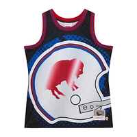 Men's Mitchell & Ness Black Buffalo Bills Big Face 7.0 Fashion Tank Top