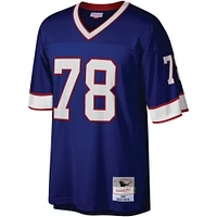 Maillot pour homme Mitchell & Ness Bruce Smith Royal Buffalo Bills 1990 Legacy Replica