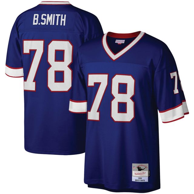 Mitchell & Ness Men's Mitchell & Ness Bruce Smith Royal Buffalo Bills  Retired Player - Replica Jersey